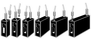 Durchflußküvetten Semi-Micro