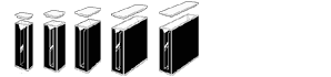 Semi Micro Black walled Cells
