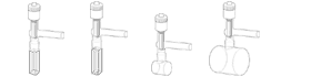 UHV Stop cock