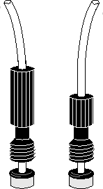 M-6 threaded connector