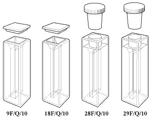 Semi micro and micro Küvetten