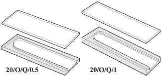 Demountable, open ended
