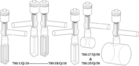 UHV Stopcock cells